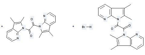 1H-Pyrrolo[2,3-b]pyridine,2,3-dimethyl- is used to produce (2,3-Dimethyl-pyrrolo[2,3-b]pyridin-1-yl)-oxo-acetic acid ethyl ester